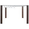 Gazebo with Roof Poly Rattan – 300x300x200 cm, Brown and Cream