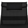 Sun Lounger with Pillow Poly Rattan – Brown and Black