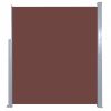 Patio Terrace Side awning – 160×500 cm, Brown