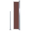 Patio Terrace Side awning – 160×500 cm, Brown