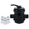 Multiport Valve for Sand Filter ABS 1.5″ 6-way