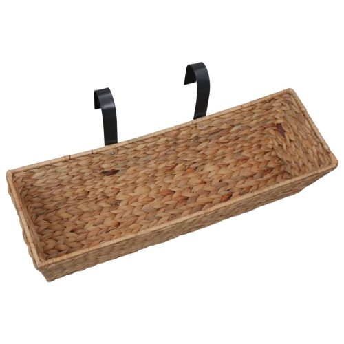 Garden Planters 2 pcs Water Hyacinth – Brown