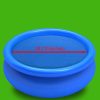 Floating Round PE Solar Pool Film – 381 cm, Blue