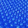 Floating Round PE Solar Pool Film – 381 cm, Blue