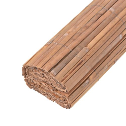 Split Bamboo Fence – 100×400 cm