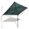 Parasol 200 x 300 cm Rectangular – Green