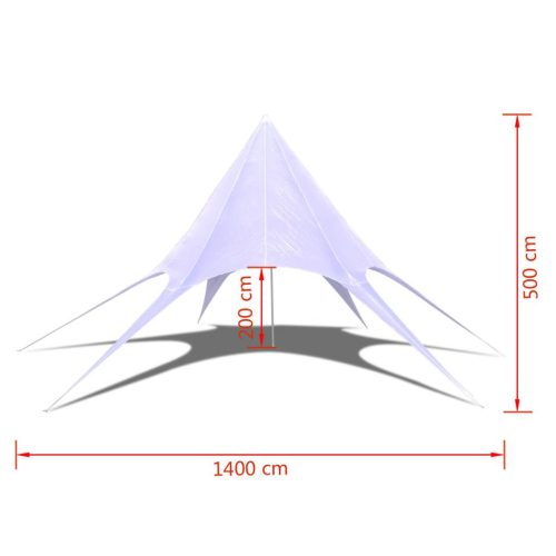 Gazebo Hexagon Star Garden Pavilion – 14 M