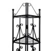 Corner Plant Rack – Black