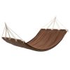 Hammock with Bar 210 x 150 cm – Brown