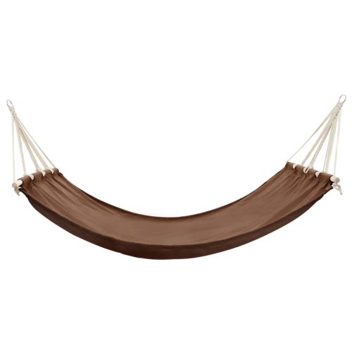 Hammock with Bar 210 x 150 cm – Brown