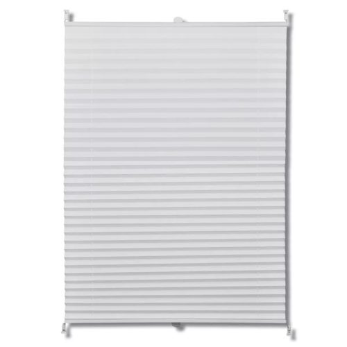 Plisse Blind White Pleated Blind