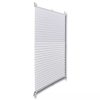 Plisse Blind White Pleated Blind – 40×100 cm