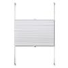 Plisse Blind White Pleated Blind – 40×100 cm