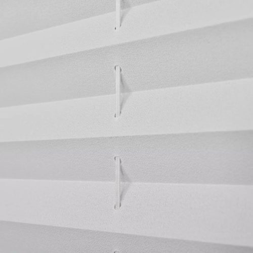 Plisse Blind White Pleated Blind – 40×100 cm