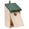 Bird House Nesting Box Wood 4 pcs
