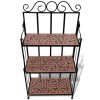 Mosaic Plant Stand – Terracotta