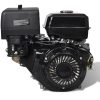Petrol Engine with Electric Start 15 HP 11 kW Black