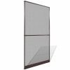 Hinged Insect Screen for Doors – 120×240 cm, Brown