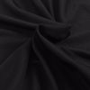 Stretch Couch Slipcover Polyester Jersey – 3-Seater, Black