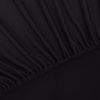 Stretch Couch Slipcover Polyester Jersey – 3-Seater, Black