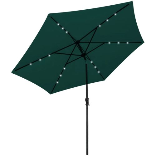 LED Cantilever Umbrella 3 m – Green