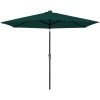 LED Cantilever Umbrella 3 m – Green