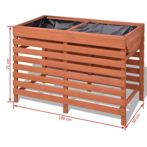 Planter Wood – 100x50x71 cm