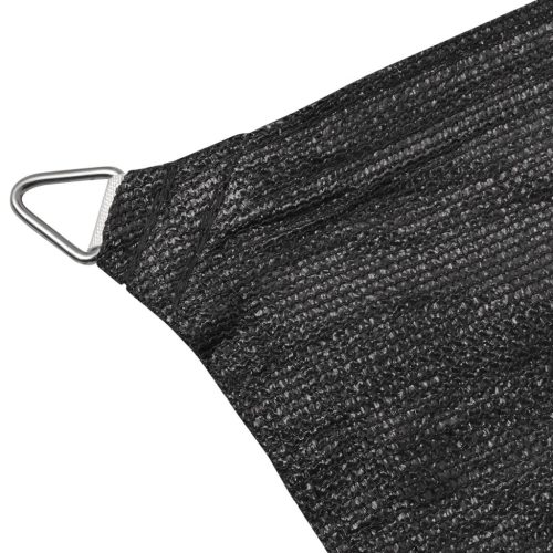 Sunshade Sail HDPE Square – 3.6×3.6 m, Anthracite