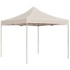 Professional Folding Party Tent Aluminium – 3×3 m, Cream