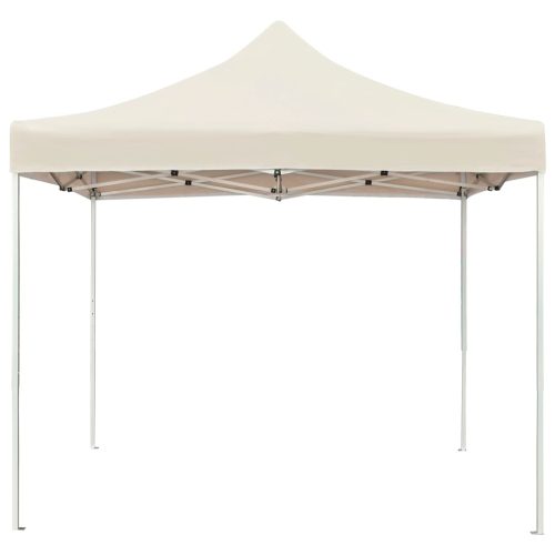 Professional Folding Party Tent Aluminium – 3×3 m, Cream