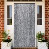 Insect Curtain Chenille – 90×220 cm, Brown and Beige