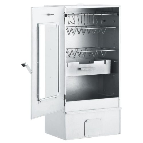 BBQ Oven Smoker with 1kg Wood Chips – 44.5x29x83 cm
