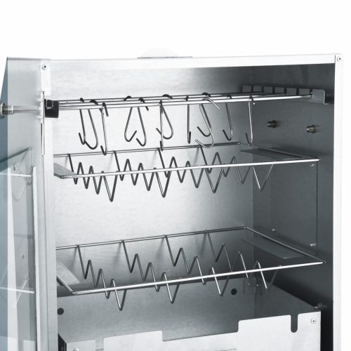 BBQ Oven Smoker with 1kg Wood Chips – 44.5x29x83 cm