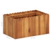 Garden Raised Bed Solid Acacia Wood – 50x30x25 cm