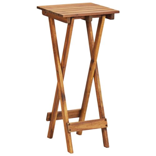 Plant Stand Solid Acacia Wood – 30x30x67 cm