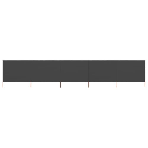 Wind Screen Fabric – 600×120 cm, Anthracite