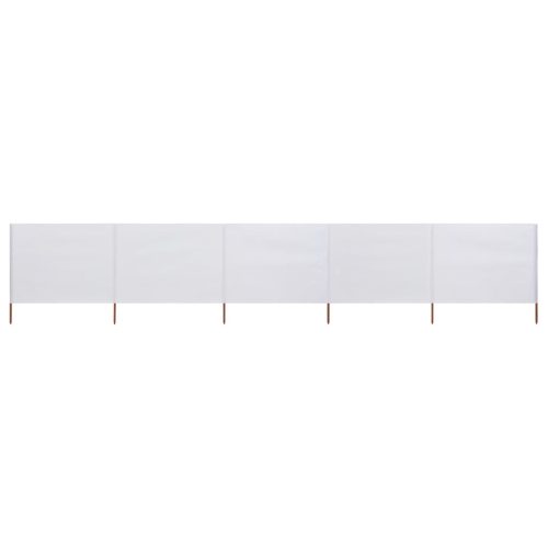 Wind Screen Fabric – 600×160 cm, Sand White