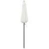 Parasol 200×211 cm Aluminium – Sand White