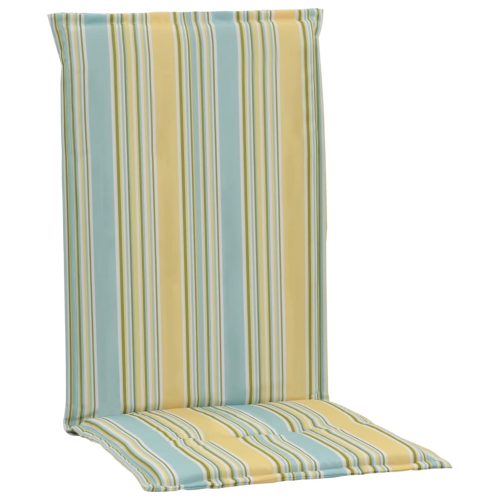 Printed Garden Chair Cushions Multicolour 120x50x3 cm – 2