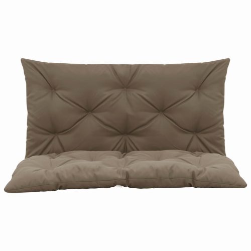 Cushion for Swing Chair Taupe Fabric – 100×98 cm