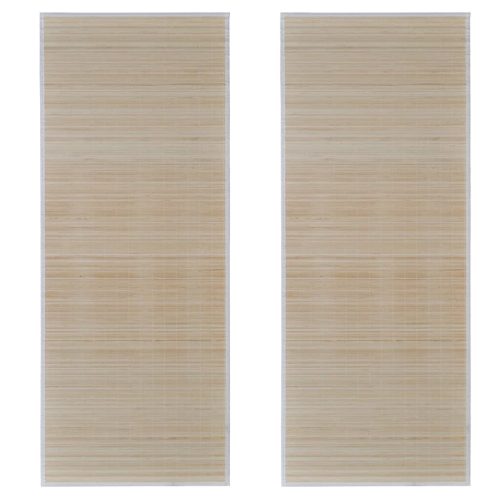 Rectangular Natural Bamboo Rugs – 120×180 cm (2 pcs)