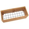 Raised Bed Recycled Teak and Steel – 100x40x38 cm