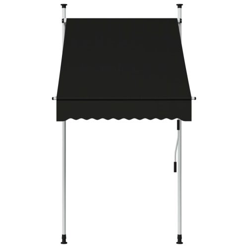 Manual Retractable Awning 100 cm – Anthracite
