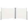 Retractable Side Awning – 140×1000 cm, Cream