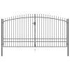 Double Door Fence Gate with Spear Top – 400×248 cm