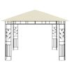 Gazebo with Mosquito Net 180 g/m – 3x3x2.73 m, Cream