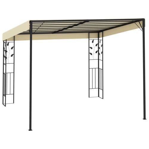 Wall-mounted Gazebo – 3x3x2.5 m, Cream