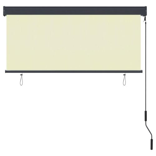 Outdoor Roller Blind – 140×250 cm, Cream