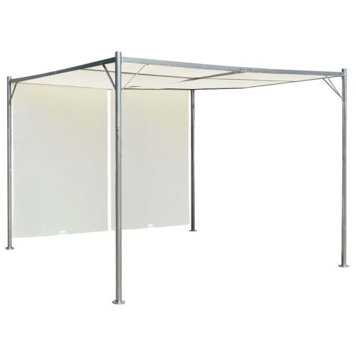 Pergola with Adjustable Roof 3×3 m Steel