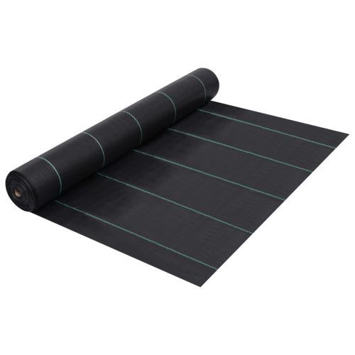 Weed & Root Control Mat Black PP – 1×25 m